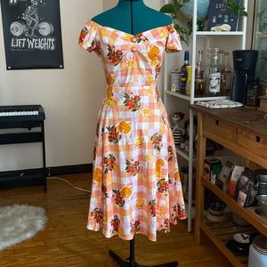 Rare Eva Rose Picnic dress